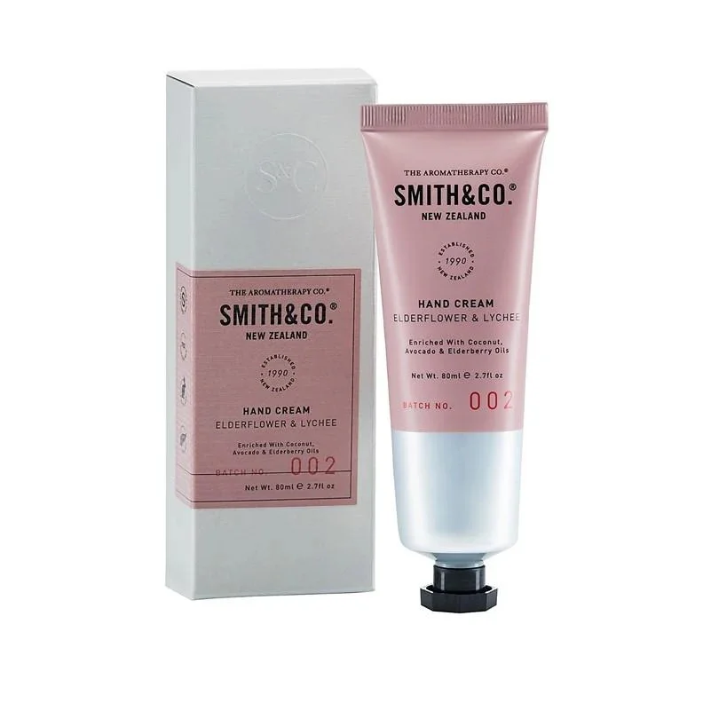 The Aromatherapy Co Smith & Co. 护手霜(接骨木花与荔枝)80ml