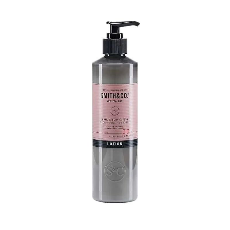 The Aromatherapy Co Smith & Co. 润肤露(接骨木花与荔枝)400ml