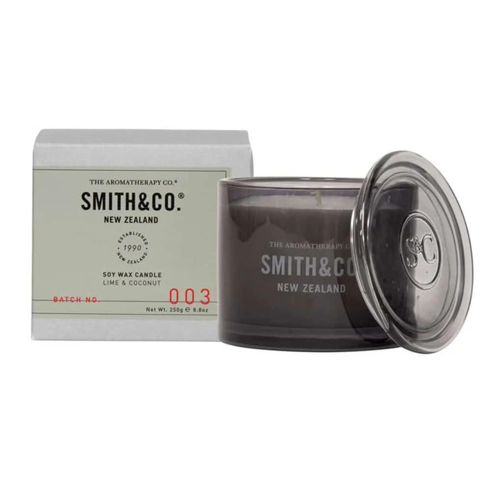The Aromatherapy Co Smith &amp; Co. 大豆蜡香薰蜡烛（青柠与椰子）250g