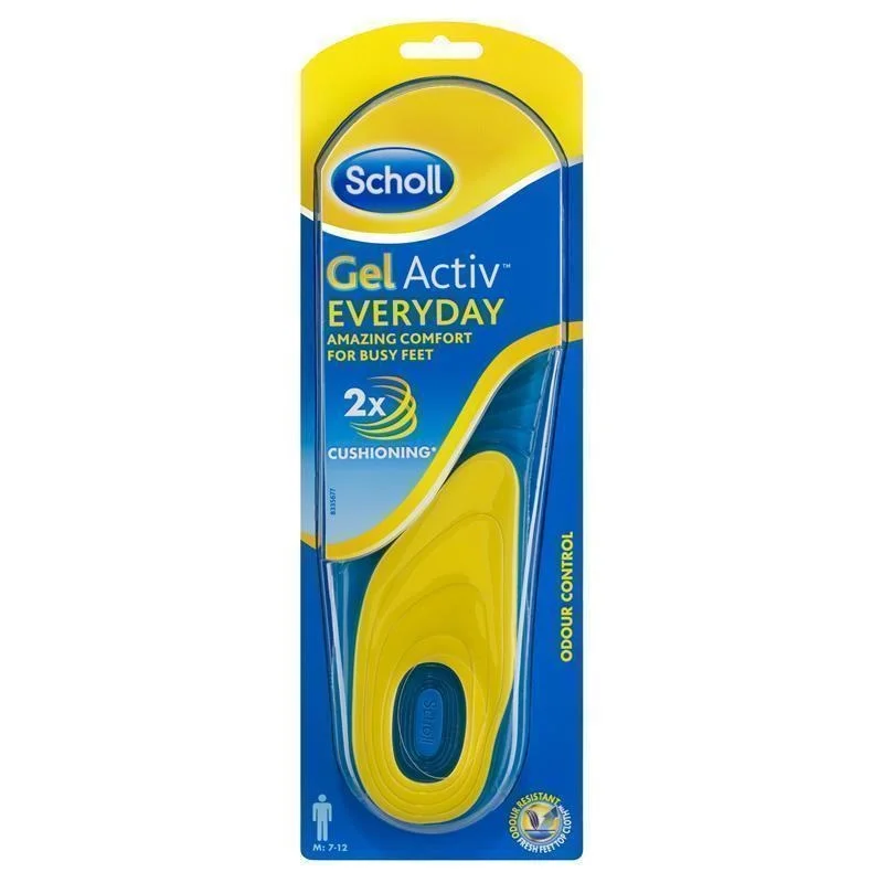 Scholl 爽健 Gel Activ 日常系列男用鞋垫