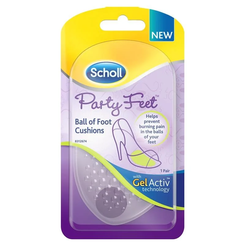 Scholl 爽健 派对足部前掌垫 1双装