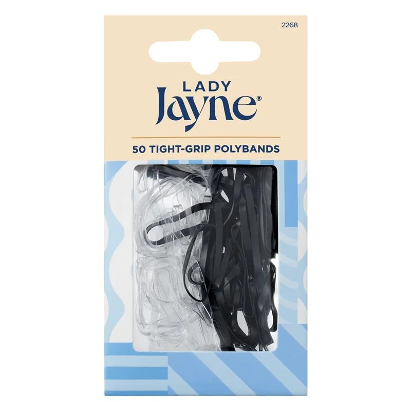 Lady Jayne 2268 超弹发圈黑白混装50支