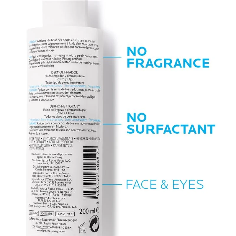 La Roche-Posay 理肤泉 Toleriane 特安温和洁肤乳 200ml