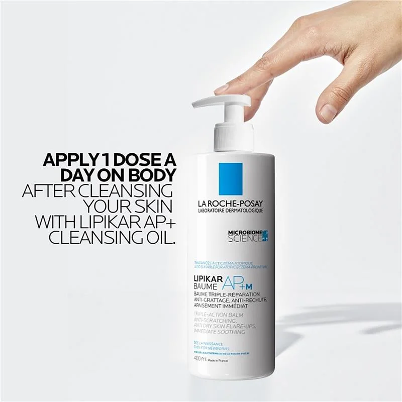 La Roche-Posay 理肤泉 Lipikar AP+M三重修护身体润肤霜 400ml
