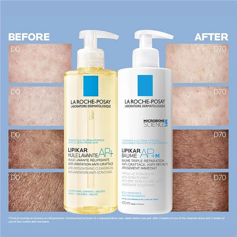 La Roche-Posay 理肤泉 Lipikar AP+M三重修护身体润肤霜 400ml