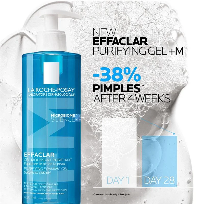 La Roche Posay 理肤泉 Effaclar +M 泡沫洁面凝胶 400毫升