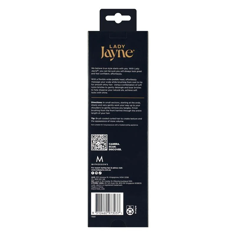 Lady Jayne 7303 专业沙龙护发按摩梳