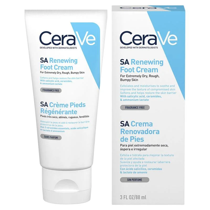 CeraVe SA焕新足部修护霜 88ml