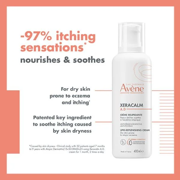 Avene XeraCalm A.D雅漾滋润修护乳（400ml）