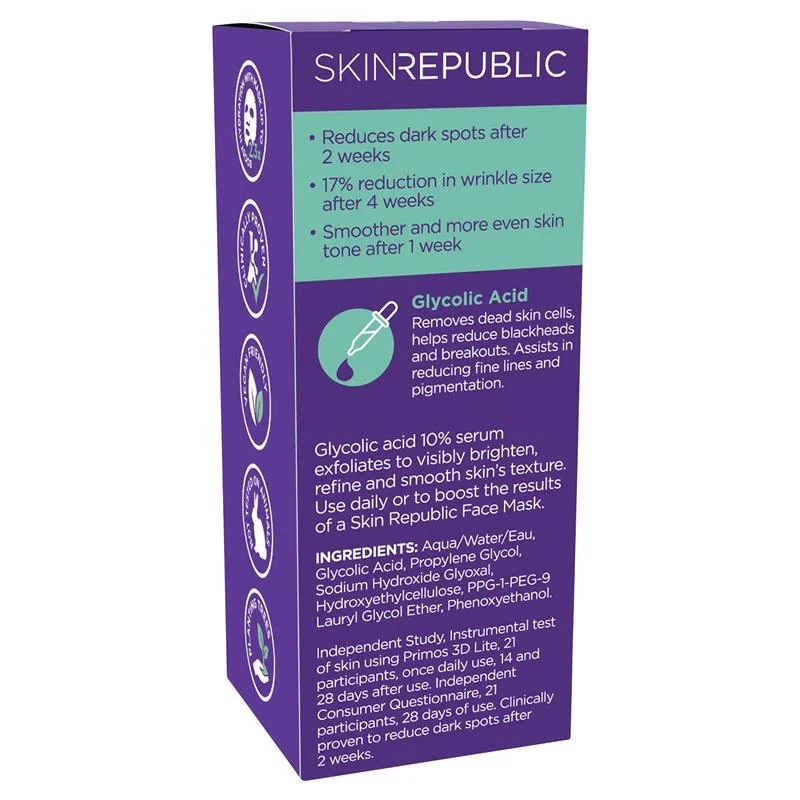 Skin Republic 10%甘醇酸精华液 30ml
