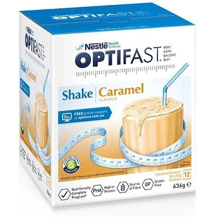 Optifast VLCD 焦糖味代餐奶昔(12袋12x53g装)