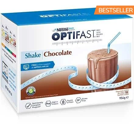 Optifast VLCD 巧克力味代餐奶昔(18袋x53g装)