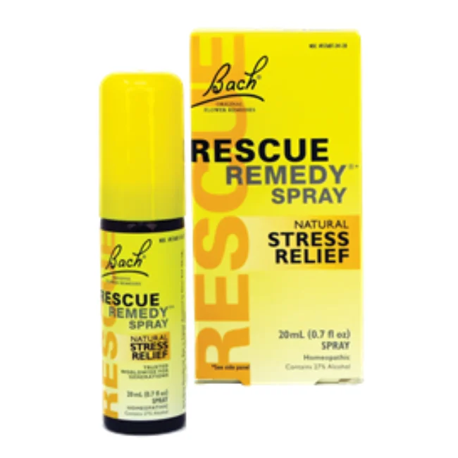 Bach Rescue Remedy巴赫缓解情绪急救花精喷雾（20毫升）