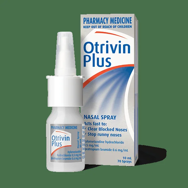 Otrivin Plus 加强鼻塞鼻喷剂（10毫升装）