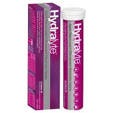Hydralyte 苹果黑加仑味泡腾电解质片 20片装