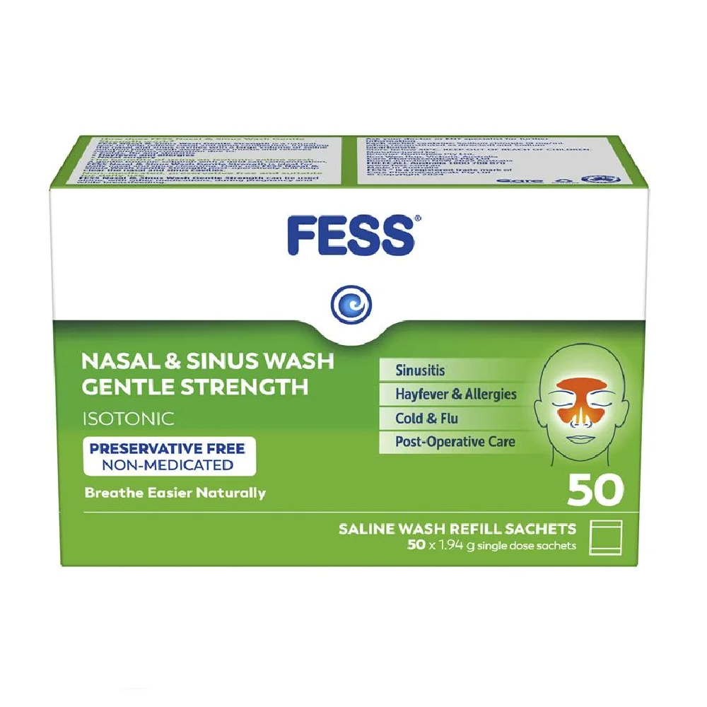 Fess 鼻腔及鼻窦冲洗剂补充装（温和型 50包）