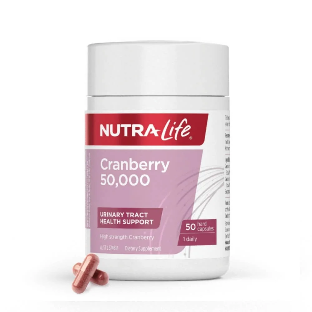 纽乐 Nutra-Life 蔓越莓精华 50,000 胶囊 50粒