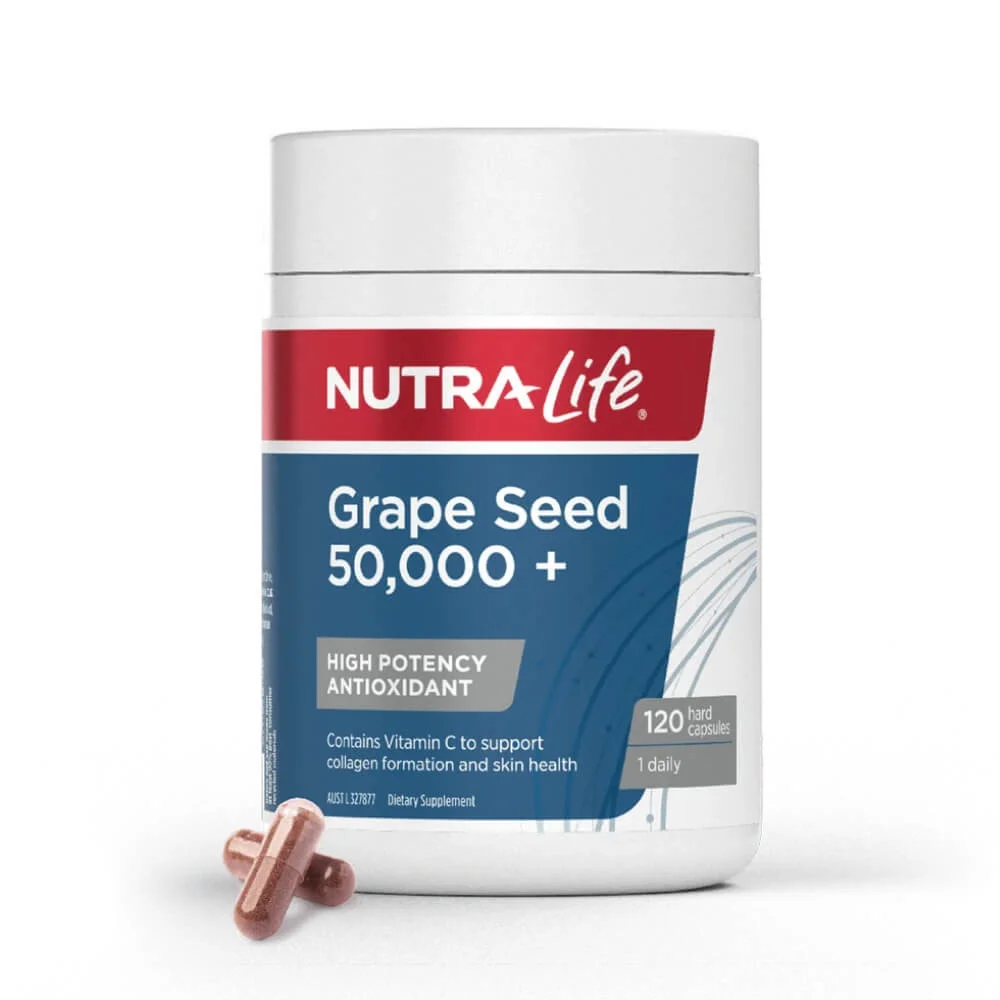 纽乐 Nutra-Life 葡萄籽精华 50,000 胶囊 120粒