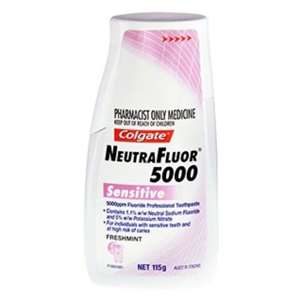 Colgate 高露洁 NeutraFluor 5000 抗敏感专业氟素牙膏 - 清新薄荷 115g