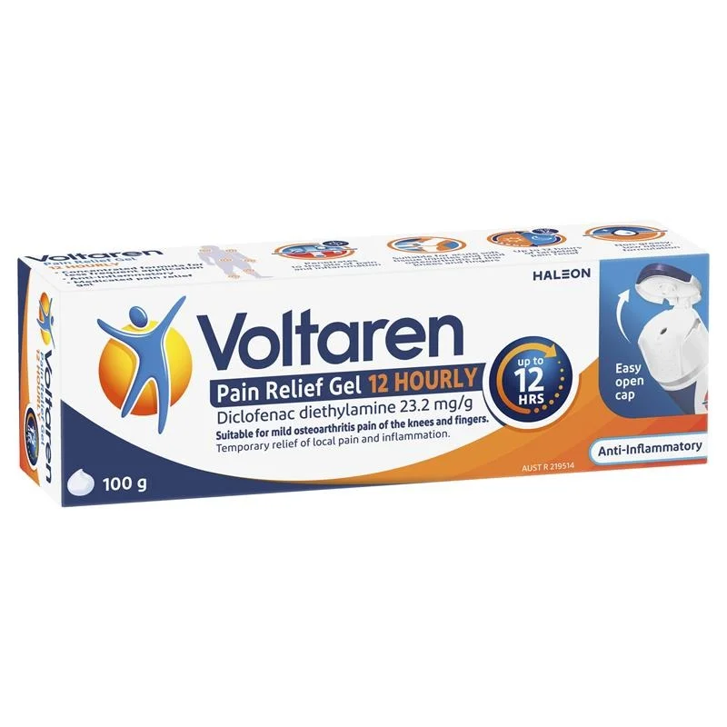 Voltaren 扶他林骨关节炎镇痛凝胶100克（12小时缓释型）
