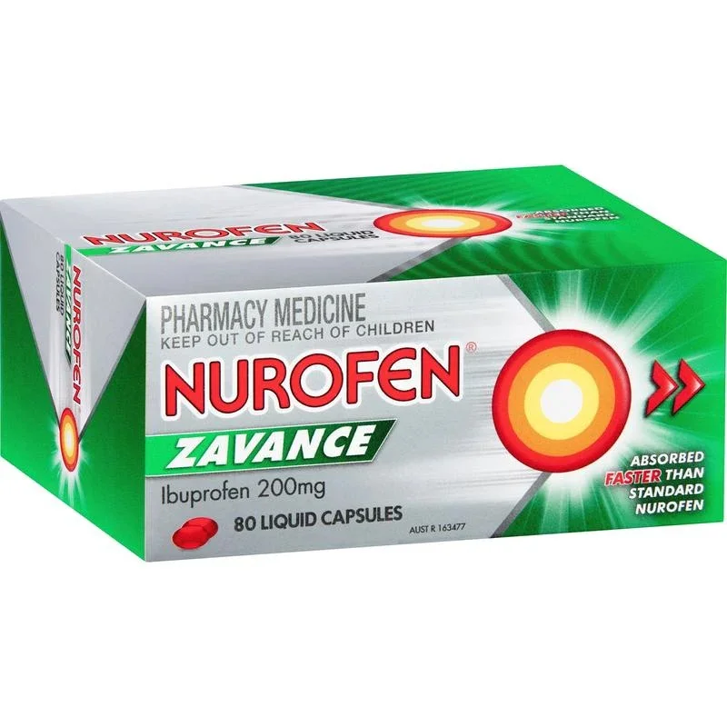 Nurofen Zavance 液体胶囊 80粒装