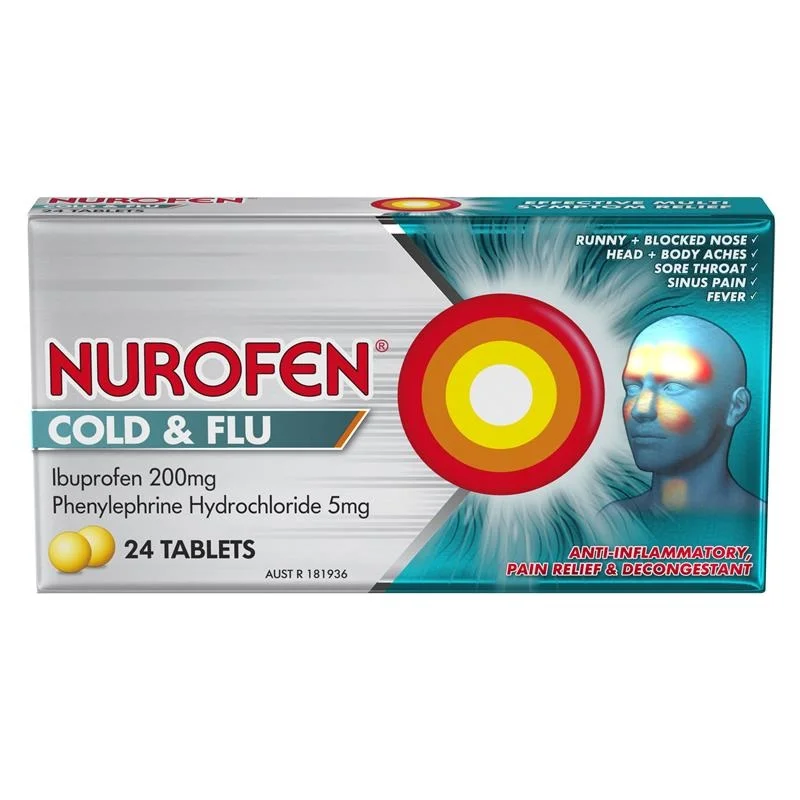 Nurofen 感冒流感缓解片 24片装