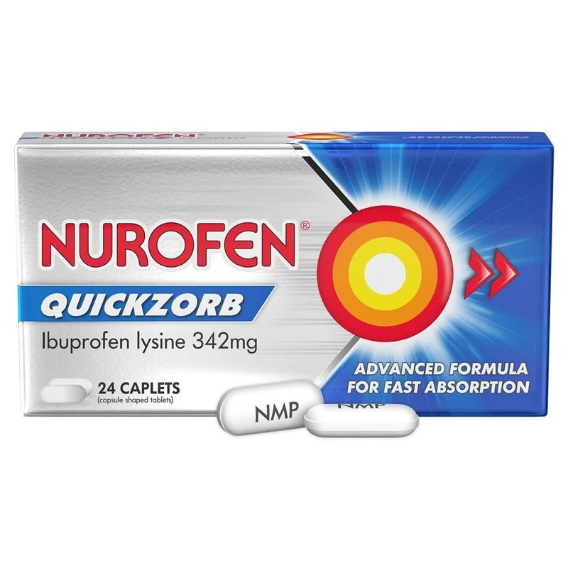 Nurofen Quickzorb 速效止痛片 24片装