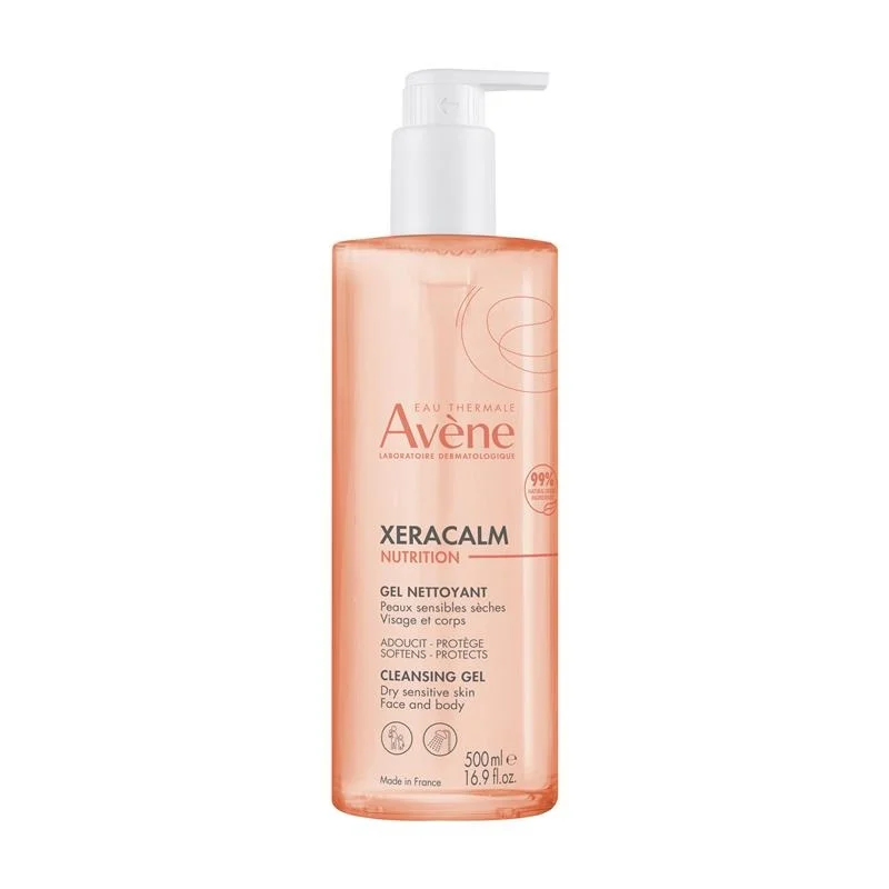 Avene 雅漾 XeraCalm 三重营养洁肤凝胶 500ml