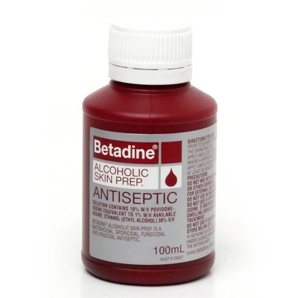 Betadine 酒精型皮肤消毒液 100ml