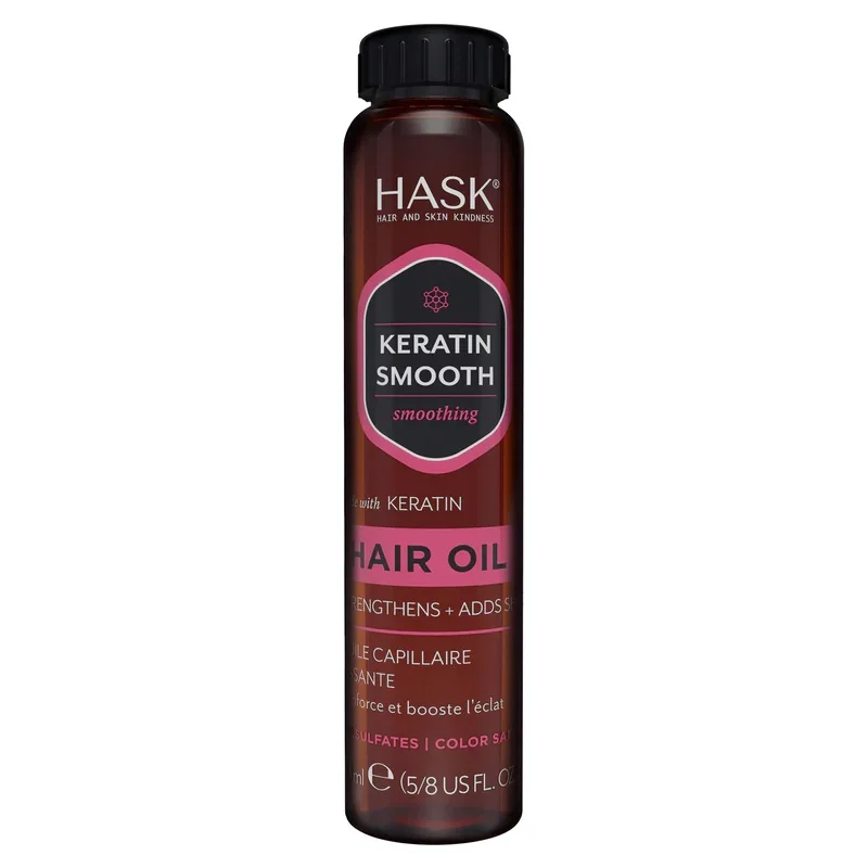 Hask 角蛋白柔顺亮发油 18ml