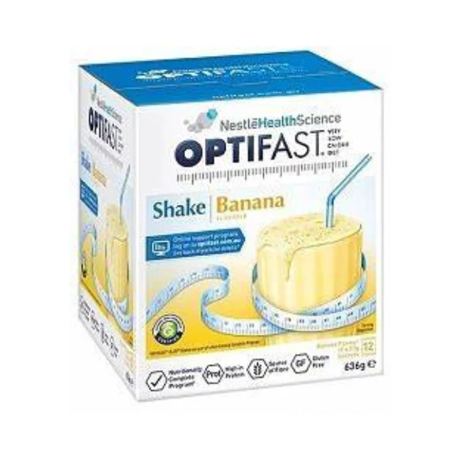 Optifast VLCD 香蕉味代餐奶昔(12袋x53g装)