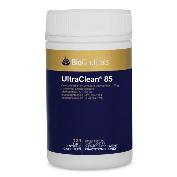 BioCeuticals UltraClean 85 高纯鱼油软胶囊 120粒