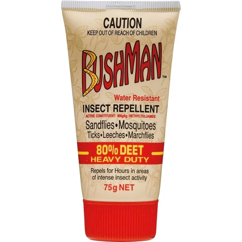 Bushman 加强型防虫干凝胶 含80%避蚊胺 75g