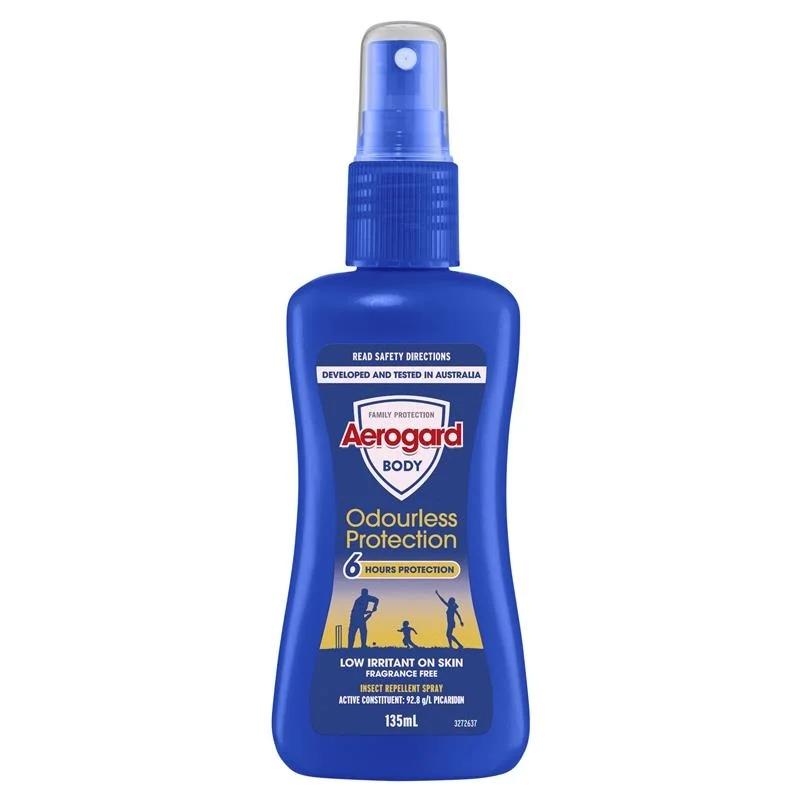Aerogard 无味防护身体驱虫泵式喷雾 135ml
