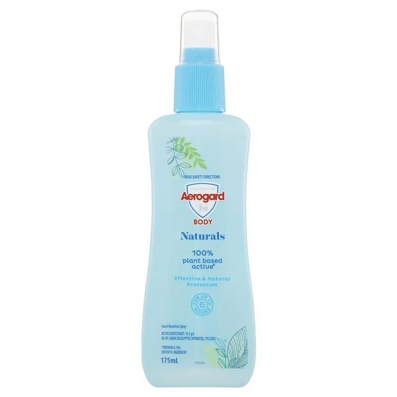 Aerogard Body Naturals 植物天然驱虫泵式喷雾 175ml