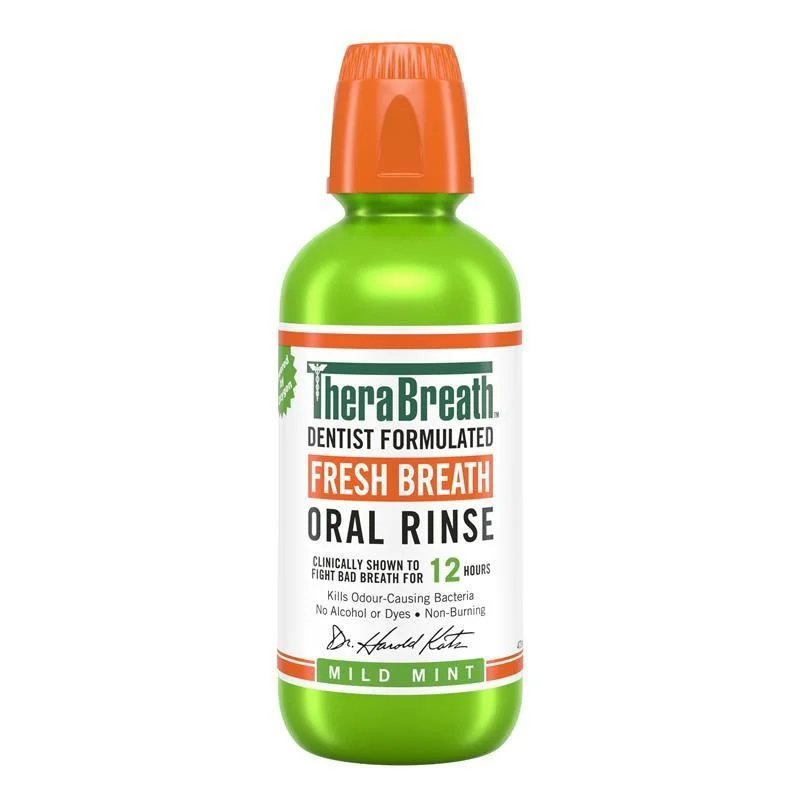 TheraBreath 温和薄荷漱口水 473ml