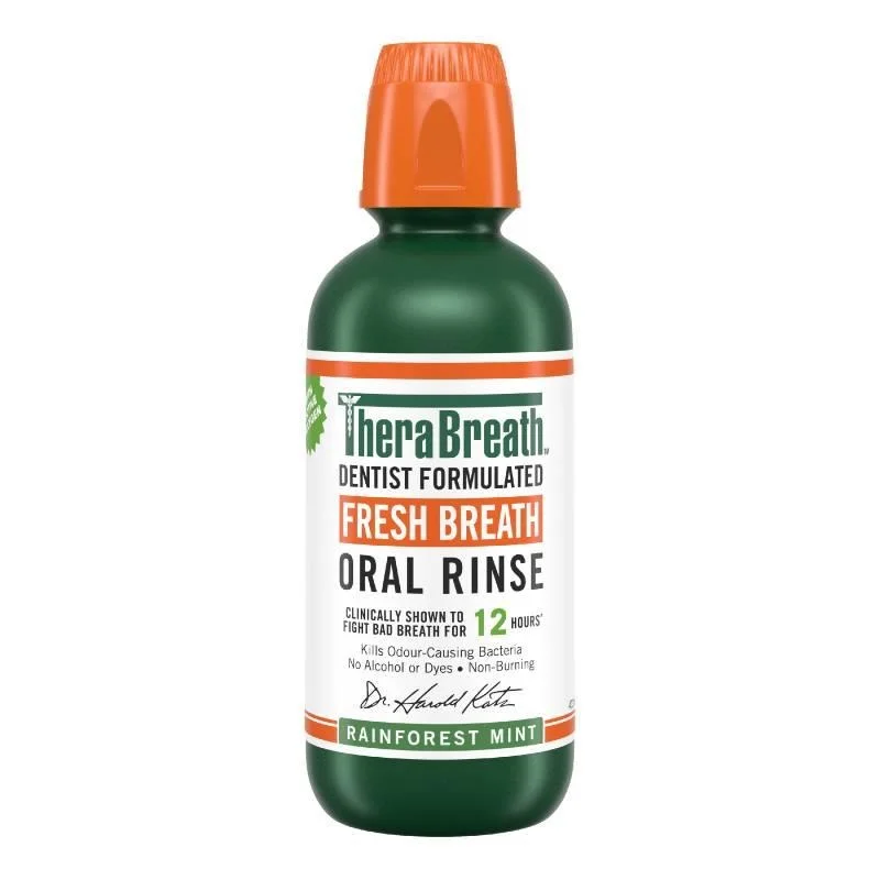 TheraBreath 雨林薄荷漱口水 473ml