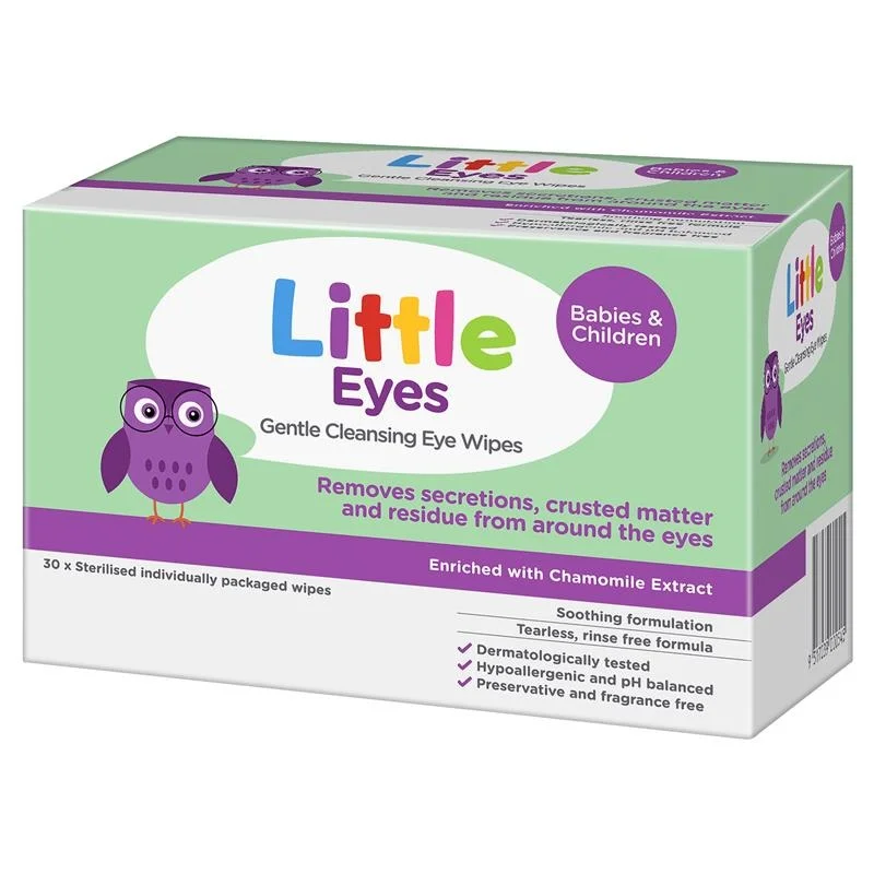 Little Eyes 温和洁眼湿巾 30片