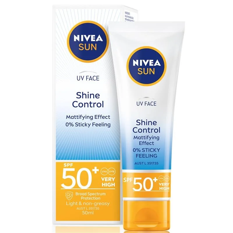 Nivea 妮维雅 面部控油防晒霜 SPF50 50毫升