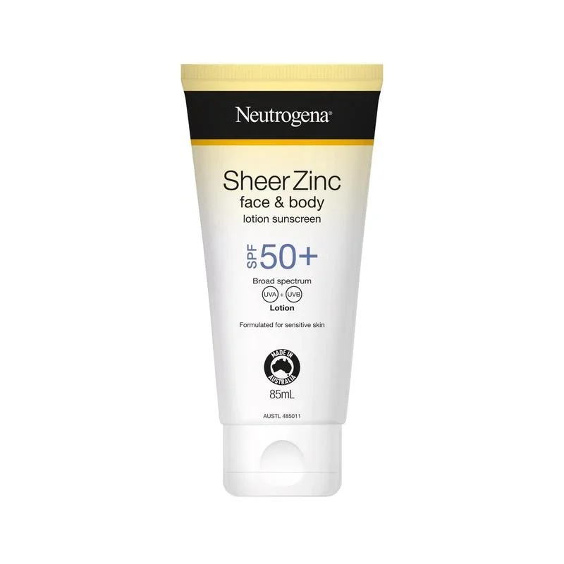 Neutrogena 露得清 纯锌物理身体防晒乳 SPF50+ 85毫升