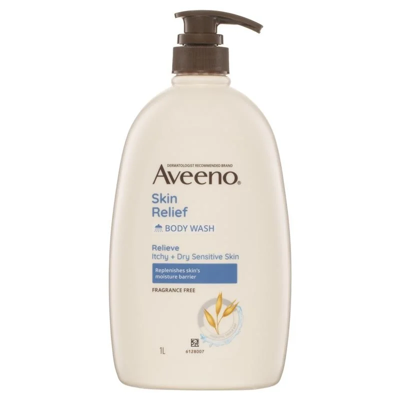 Aveeno Skin Relief Body Wash 无香型舒缓沐浴露 1L
