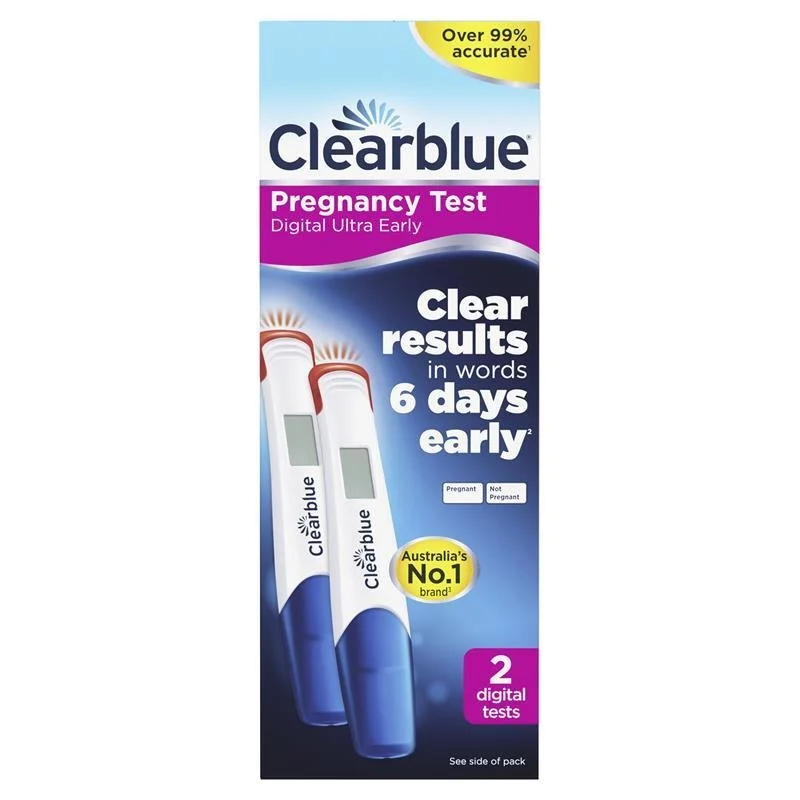 Clearblue 数字验孕棒（带受孕时间指示器）2 支装