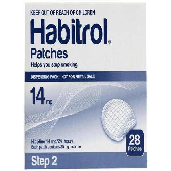 Habitrol  力抗（诺华）戒烟贴片 第二阶段 14毫克 28贴