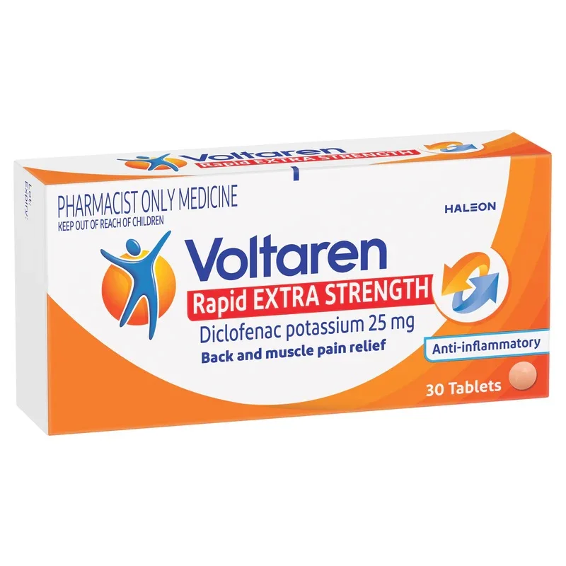Voltaren 扶他林止痛速释片 25毫克 30片