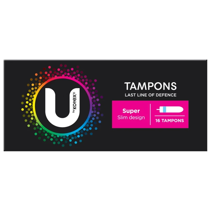 U by Kotex 高洁丝 超级纤细卫生棉条 16支
