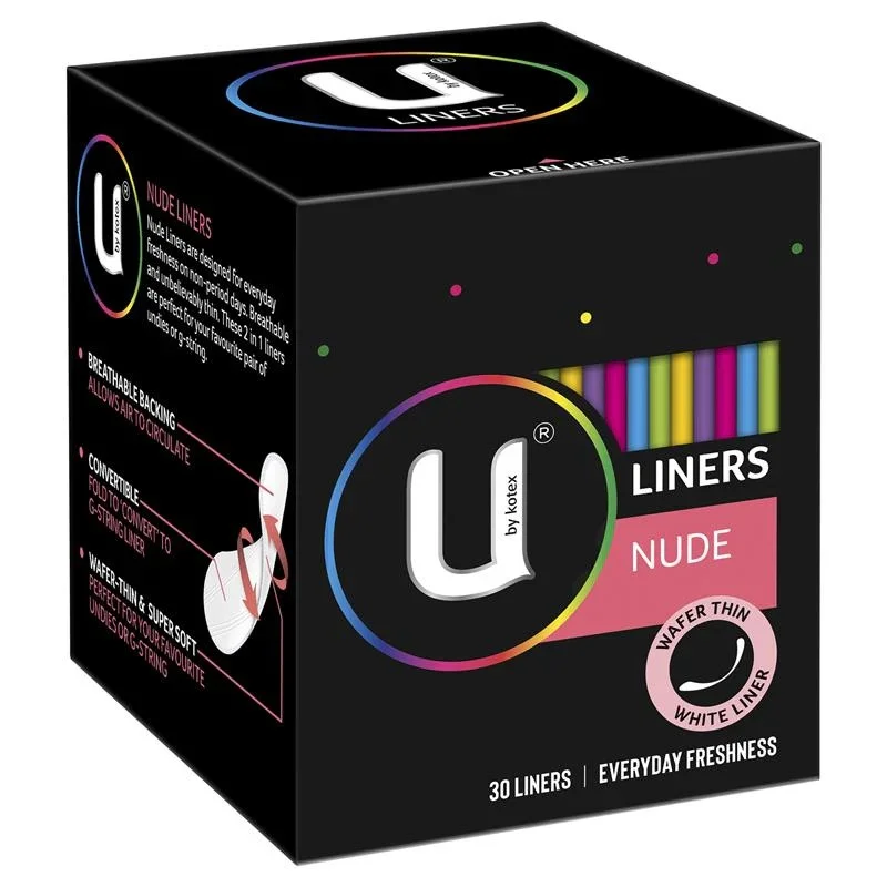 U by Kotex Liners Nude 高洁丝 隐形护垫 30片