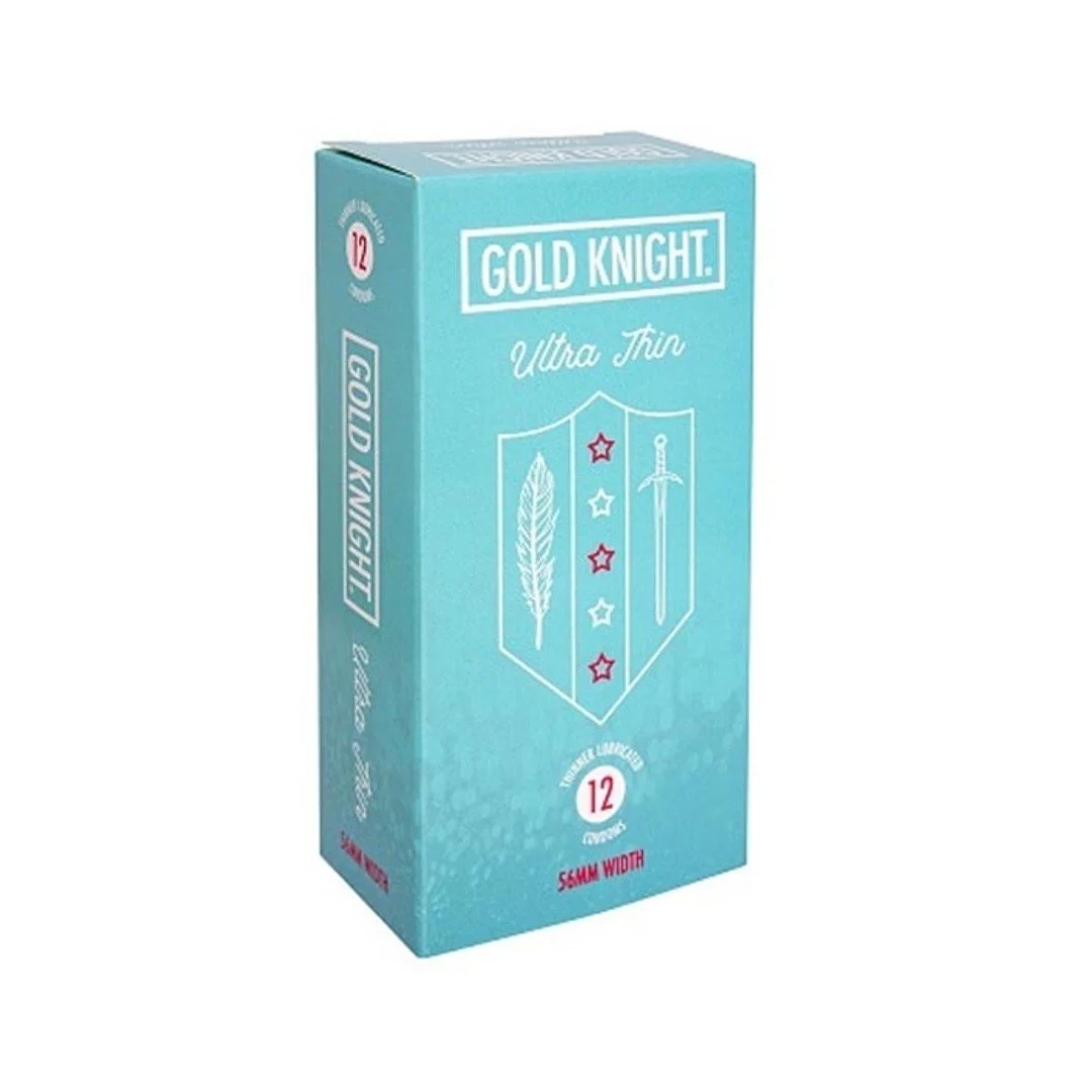 Gold Knight Condoms 金骑士 安全套 56毫米 超薄大号 12片装