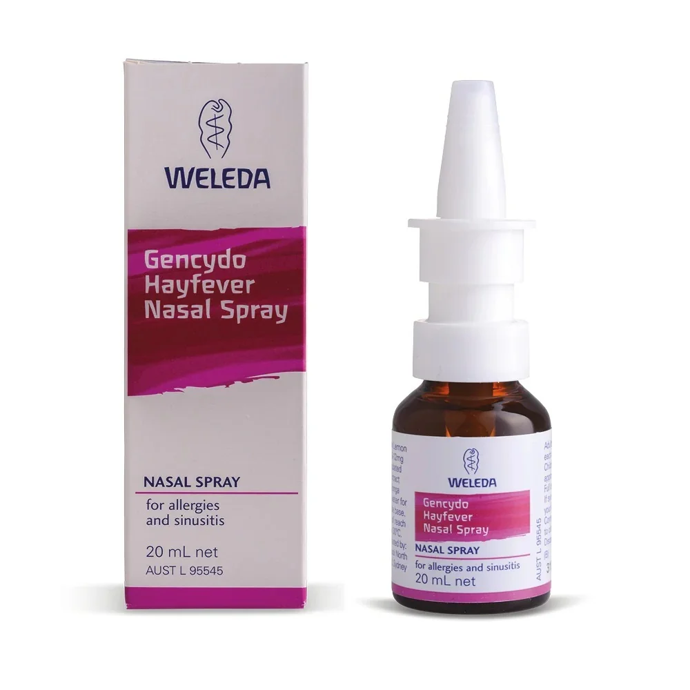 Weleda Gencydo 维蕾德 甘西朵花粉症鼻腔喷雾 20毫升