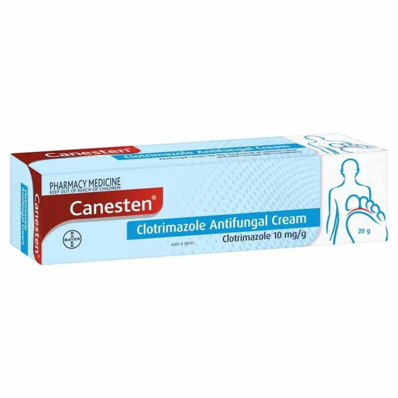Canesten 克霉唑 抗真菌脚气皮肤癣菌乳膏 20克