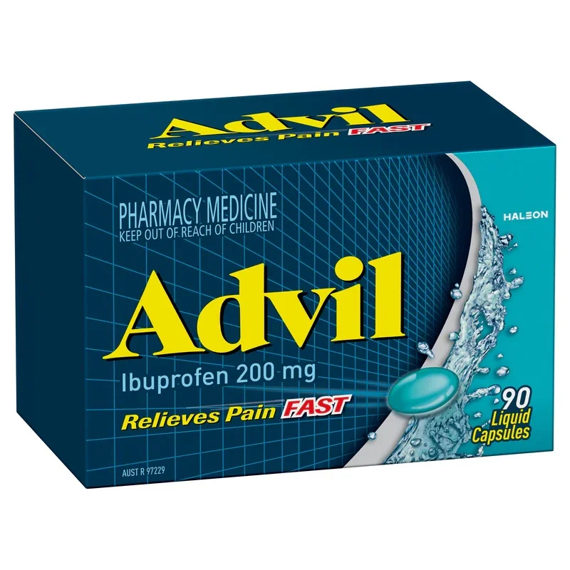Advil 布洛芬止痛退热液体胶囊 90粒